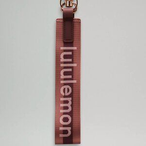 lululemon Never Lost Keychain *Wordmark